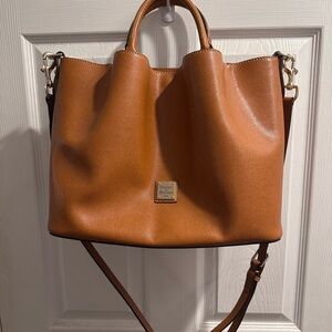 Dooney & Bourke Brown Leather Tote